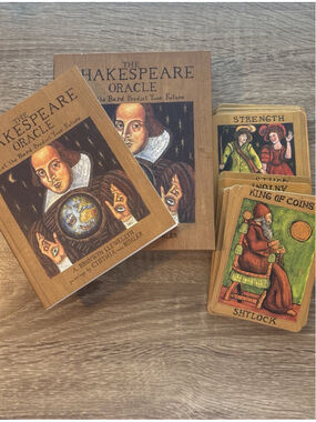 The Shakespeare Oracle Tarot Card And Book Set By A. Brown Llewellyn 1st Ed